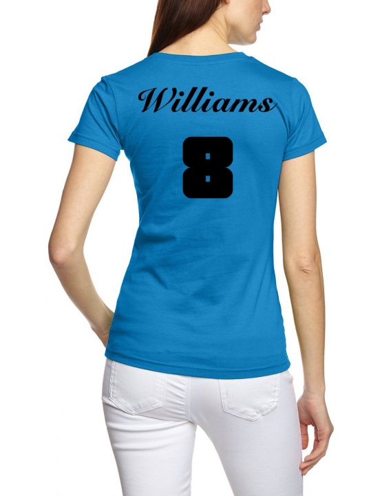 WILLIAMS NR.8 - T-SHIRT GIRLY -