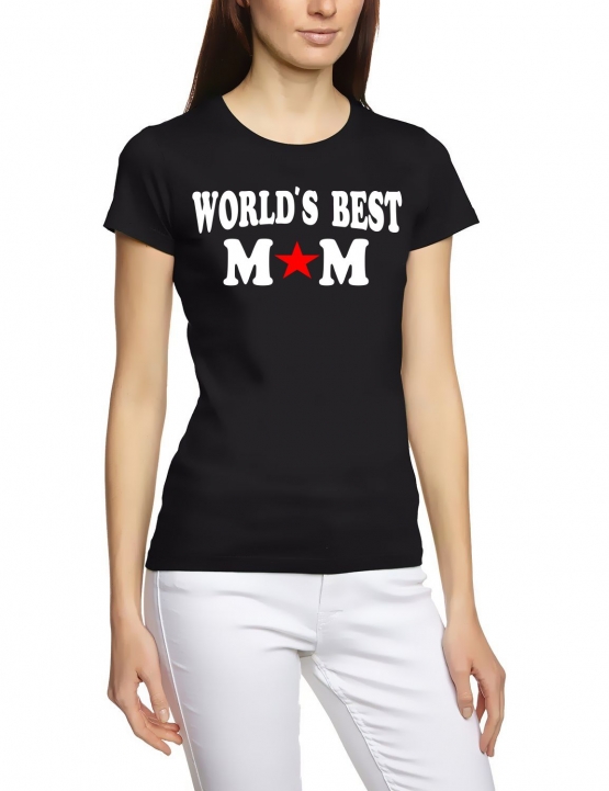 BEST MOM - T-SHIRT GIRLY - MUTTERTAG -