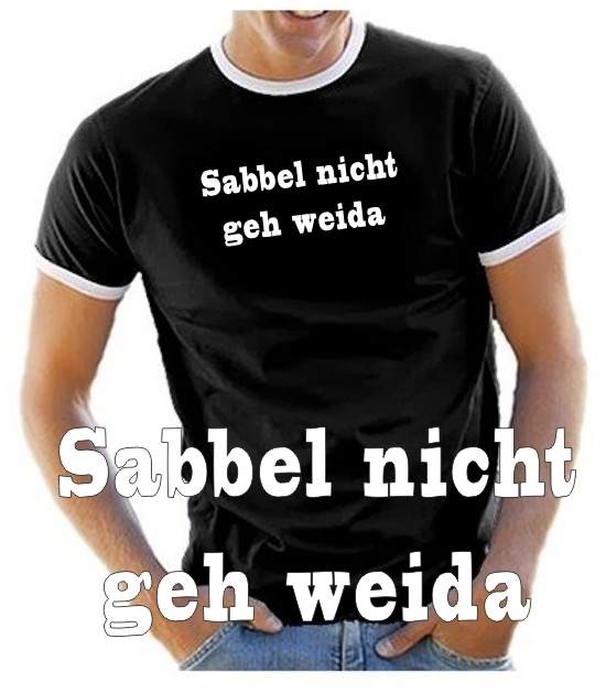 SABBEL NICHT GEH WEIDA - T-SHIRT
