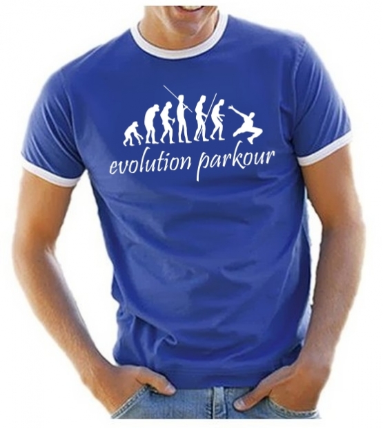 Parkour evolution T-SHIRT S M L XL XXL XXXL