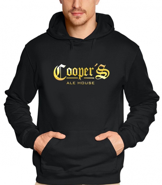 COOPERS - ALE HOUSE - HOODIE SWEATSHIRT - KING OF QUEENS gold