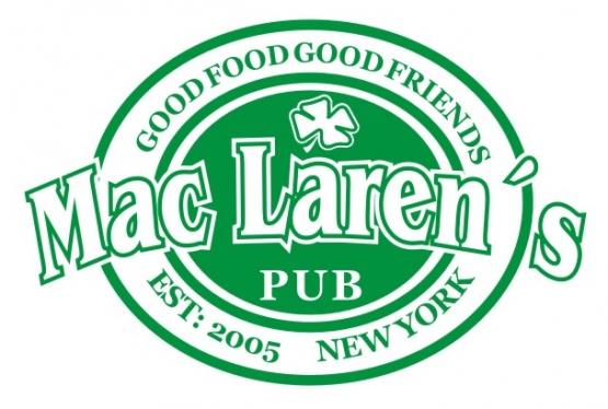 Mac Laren Irish Pub HIMYM Irland T-Shirt GIRLY RINGER