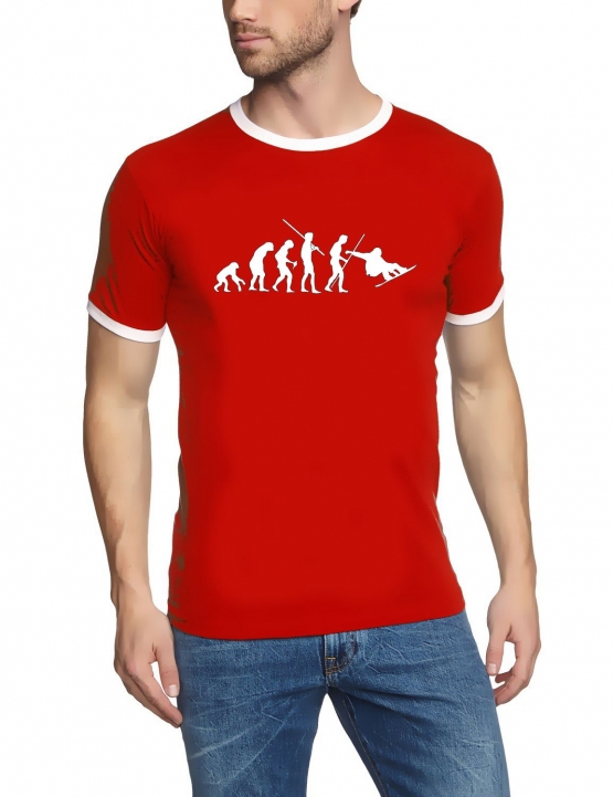 Snowboard Evolution T-Shirt vers. Farben und Schnitte