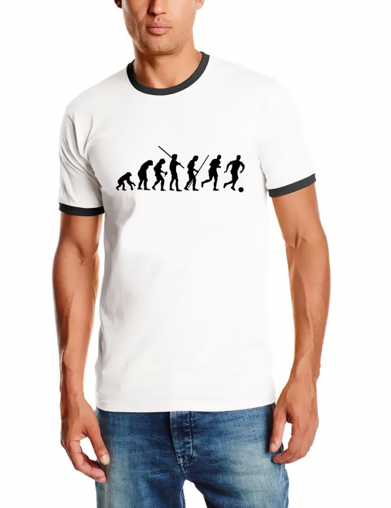 Fußball evolution T-Shirt Shirt S- XXXL