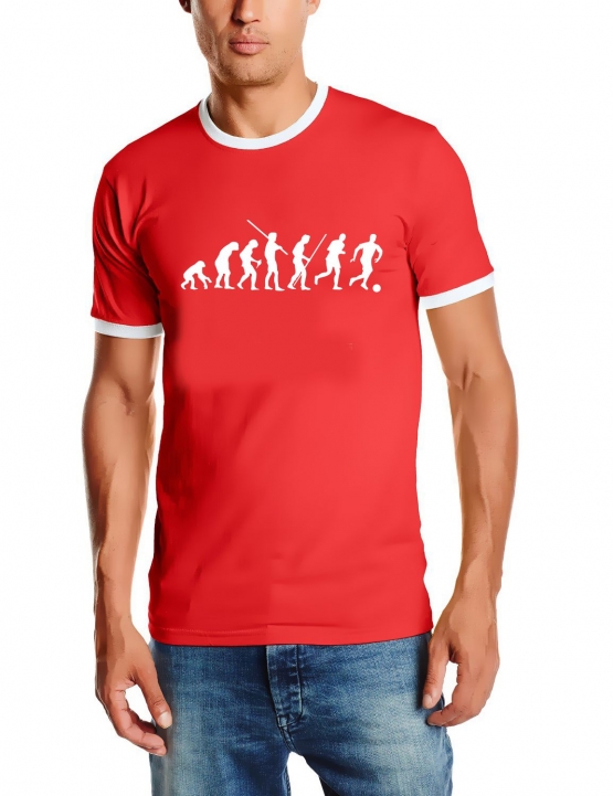 Fußball evolution T-Shirt Shirt S- XXXL
