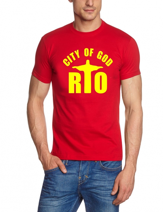 RIO CITY OF GOD T-SHIRT  T-Shirt S M L XL XXL