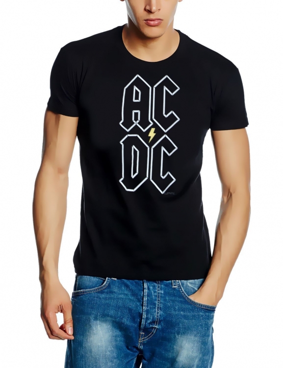 AC/DC - BIG LOGO - T-Shirt, Schwarz - S M L XL XXL