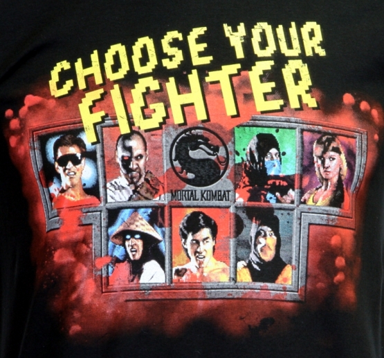 Mortal Kombat CHOOSE YOUR FIGHTER T-Shirt S M L XL
