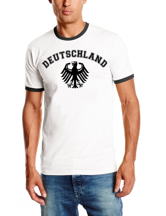 Deutschland Adler T-Shirt EM 2012 Damen oder Herren Ringer T-Shi