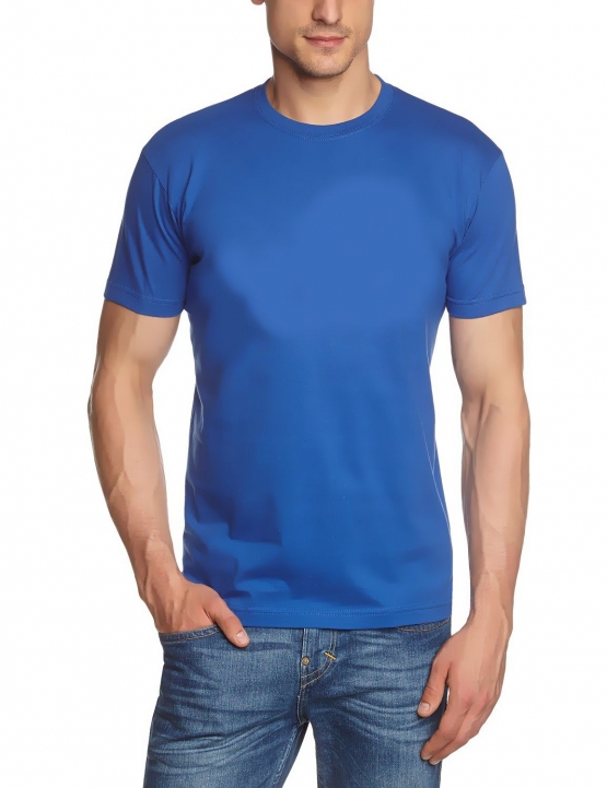T-Shirt Blau Herren T-Shirt Royalblau  S M L XL XXL uni Shirt