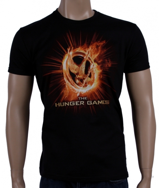 The Hunger Games - Herren Schwarz T-Shirt, GR.S M L XL