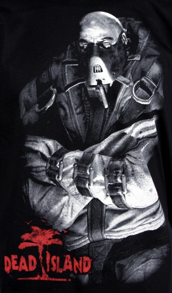 The DEAD ISLAND - Herren Zombie V2 Schwarz T-Shirt, GR.S M L XL