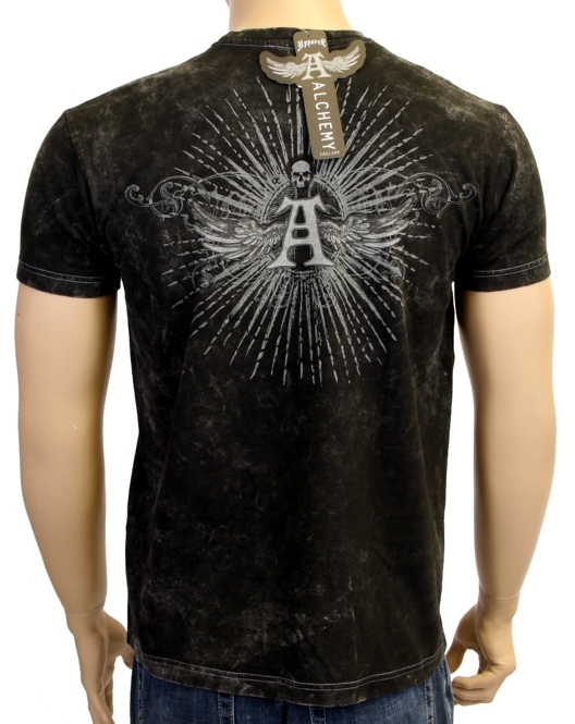 Alchemy England dead mens hand POKER T-SHIRT shirt S-XL