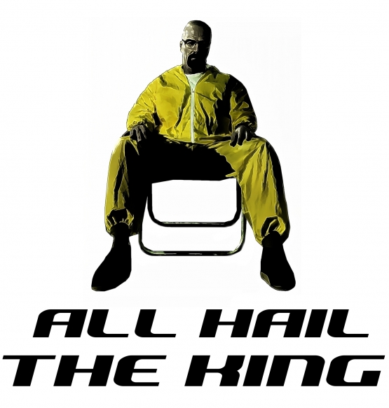ALL HAIL THE KING ! Beaking bad - HEISENBERG T-Shirt div. Farben