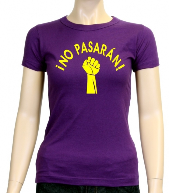 NO PASARAN ! Girly T-Shirt div. Farben S - XXXL