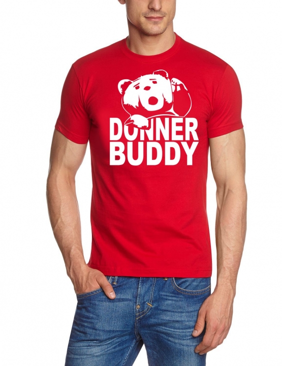 DONNER BUDDY - THUNDER SONG TEDDY fuck you thunder T-Shirt div.