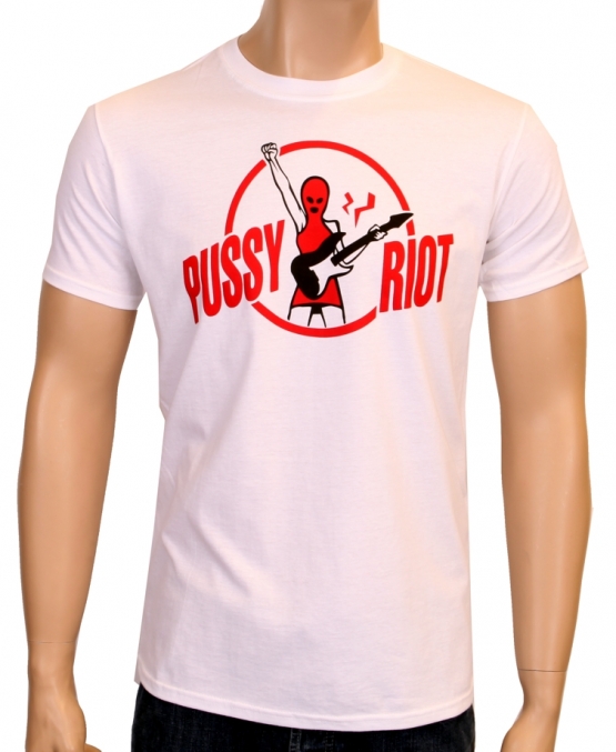 PUSSY RIOT -  T-Shirt White S M L XL