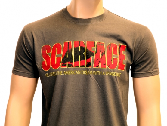 SCARFACE - THE AMERICAN DREAM - T-SHIRT - Grau S M L XL