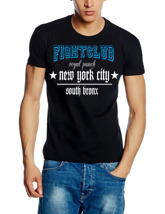 FIGHTCLUB  T-Shirt royalpunch BRONX new york city  T-Shirt