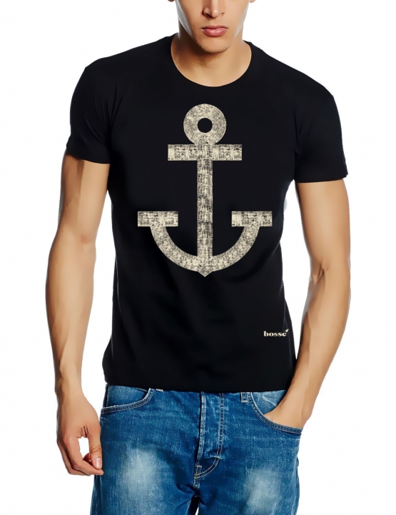 BOSSE - ANKER - KRANICH T-Shirt schwarz S M L XL