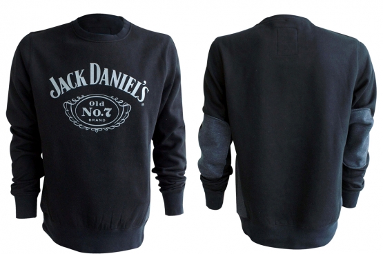 JACK DANIELS Sweater Pullover mit Logo S M L XL XXL