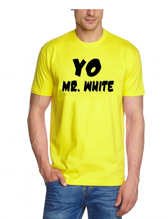 YO, Mr. White T-Shirt div. Farben S - XXXL