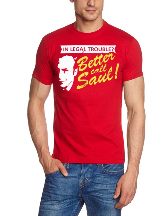 In legal troube ? Better call Saul ! Heisenberg T-Shirt div. Far