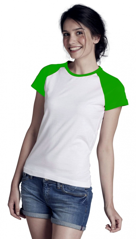 T-Shirt Girlys Raglan S M L
