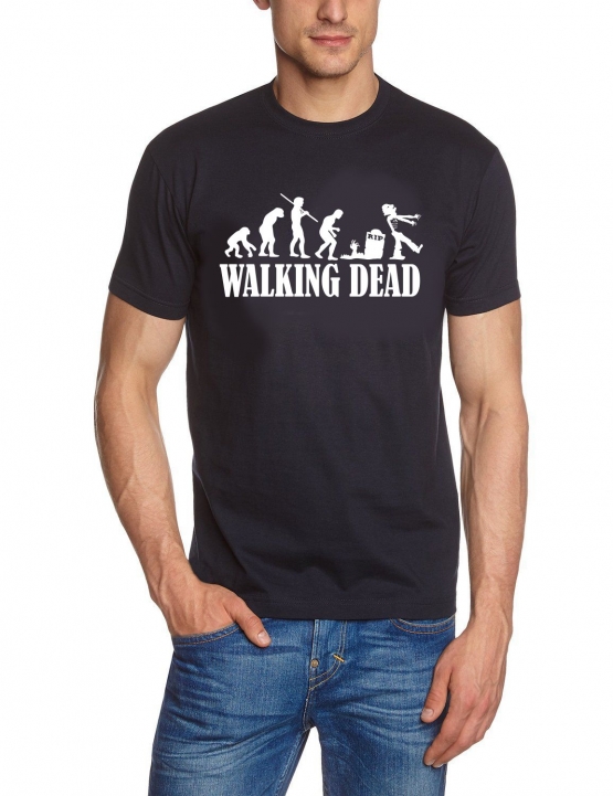 WALKING DEAD EVOLUTION ZOMBIE T-Shirt div. Farben S M L XL 2XL 3