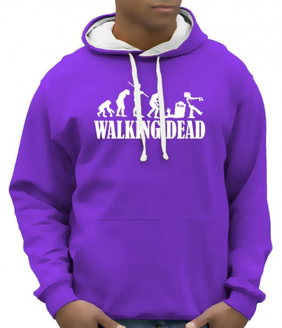 Walking dead - Zombie evolution - Hoodie Sweatshirt mit Kapuze H