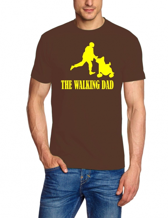 WALKING DAD T-Shirt div. Farben S M L XL 2XL 3XL 4XL 5XL