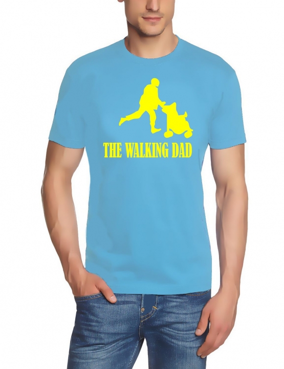 WALKING DAD T-Shirt div. Farben S M L XL 2XL 3XL 4XL 5XL