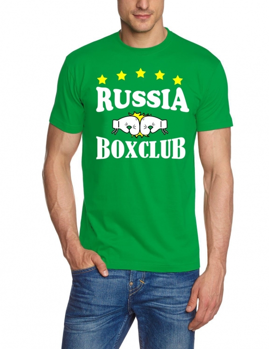 RUSSIA - RUSSLAND BOXCLUB T-Shirt  S M L XL 2XL 3XL 4XL 5XL