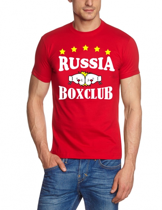 RUSSIA - RUSSLAND BOXCLUB T-Shirt  S M L XL 2XL 3XL 4XL 5XL