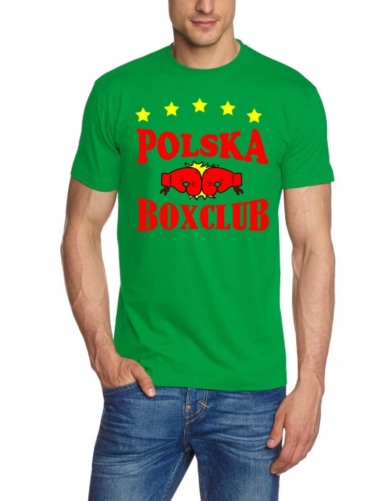 POLSKA POLEN BOXCLUB T-Shirt  S M L XL 2XL 3XL 4XL 5XL