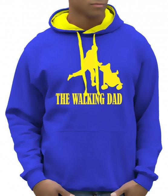 WALKING DAD Hoodie Sweatshirt mit Kapuze Hoodie Sweater S M L XL