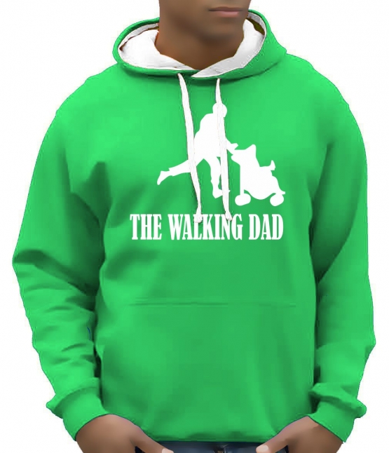 WALKING DAD Hoodie Sweatshirt mit Kapuze Hoodie Sweater S M L XL