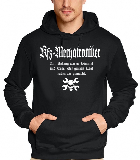 KFZ-MECHATRONIKER Sweatshirt mit Kapuze HOODIE S M L XL 2XL 3XL