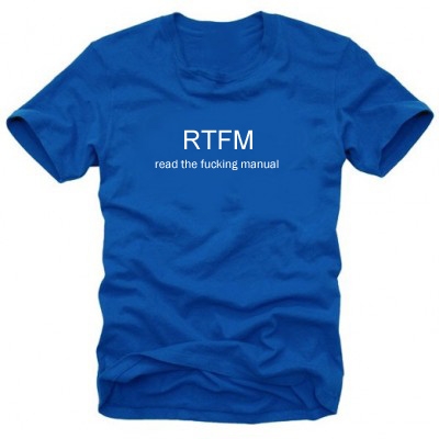 rtfm pure shirt