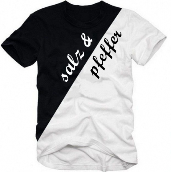 Salz & Pfeffer Kostüm T-Shirt und Cap XL