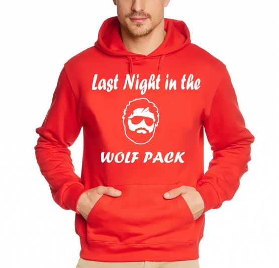 Last night in the Wolfpack ! JGA Hoodie Sweatshirt mit Kapuze Ju