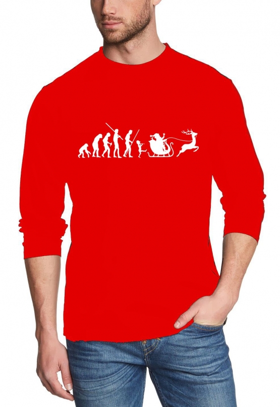 Weihnachten Evolution X-MAS EVO T-Shirt , Langarm oder Sweatshir