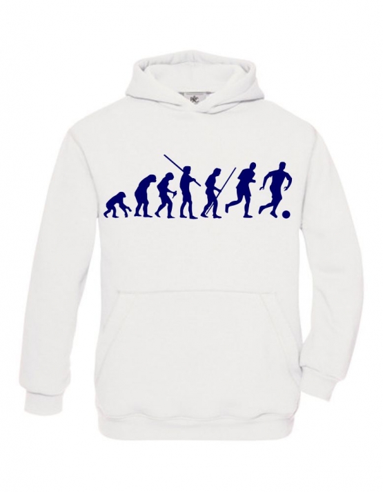 FUSSBALL Evolution Kinder Sweatshirt mit Kapuze HOODIE Kids Gr.1