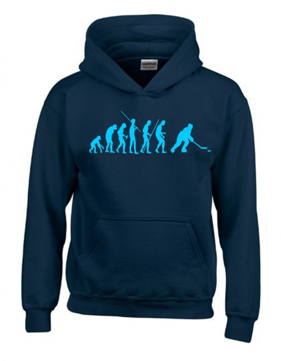 EISHOCKEY Evolution Kinder Sweatshirt mit Kapuze HOODIE Kids Gr.