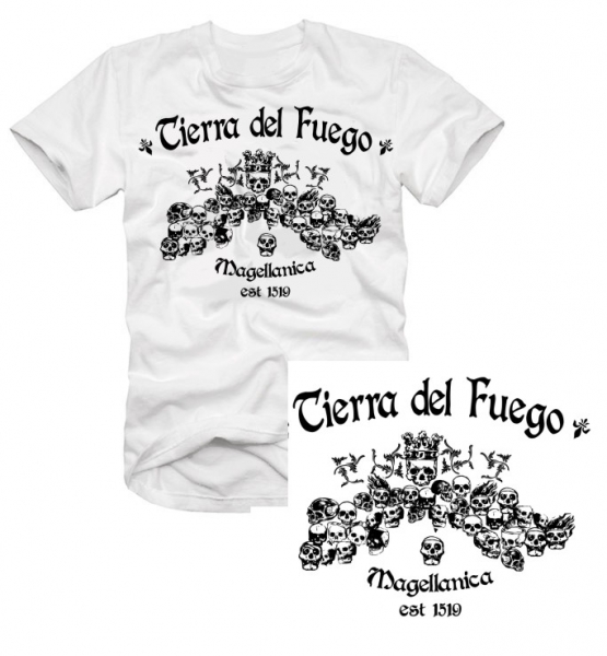 tierra del fuego MAGELLANICA T-Shirt weiss
