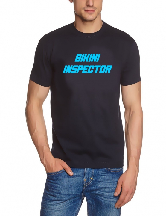BIKINI INSPECTOR t-shirt navy/blau S M L XL XXL XXXL