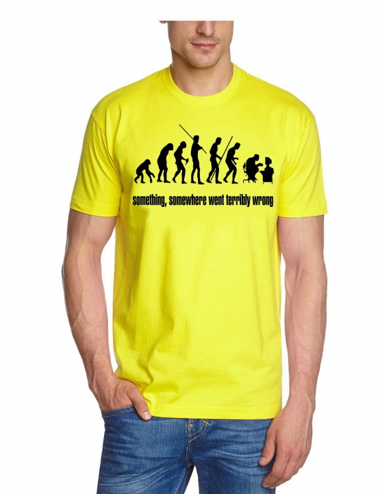 Somthing Gelb T-Shirt