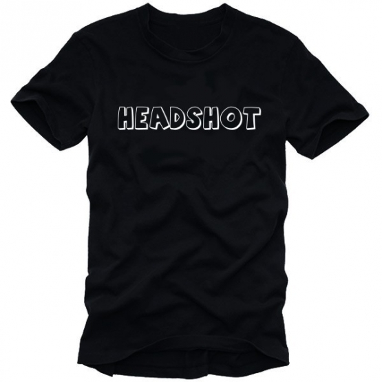 Headshot Counterstrike t-shirt Kopfschuss S-XXXL