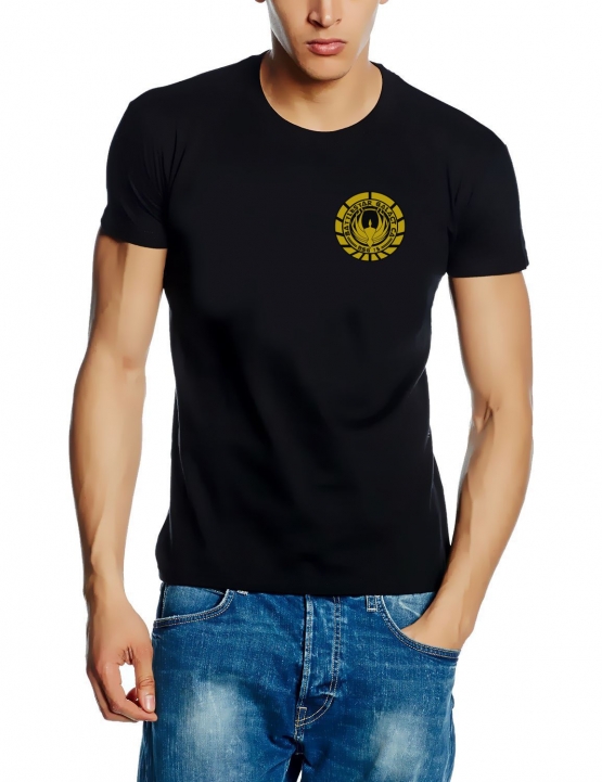 Shirt BATTLESTAR GALACTICA t-shirt schwarz S - XXXL