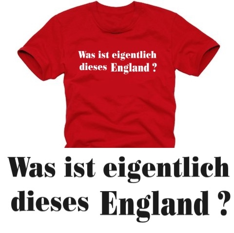 T-shirt was ist eigentlich dieses England rot